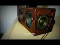 DIY bluetooth speaker build - Visaton, TDA7492P 2x20W