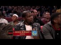 All star announcer introduces Kevin Durant as “OKC's own“ February 18, 2017