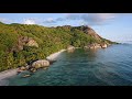 4 Hours Seychelles Garden of Eden Exotic TropicalParadise island with rocky cliffs blue ocean