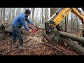 I bought an ABANDONED CABIN in the WOODS- Fixing the COLLAPSED foundation! Episode 2
