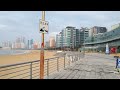 [4K] Morning Walk in Haeundae, Busan, Korea 🇰🇷 Walking Tour | 부산해운대 아침산책 | 해운대 걷기 | ASMR
