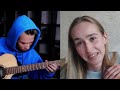 BABY VIRTUOSO Pretends to be a BEGINNER to Guitar Lessons PRANK #2
