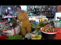 Walking Around Cambodian Market Food - Routine Food & Lifestyle @ The Market