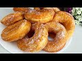 Just water, flour and yoghurt and prepare these delicious donuts! Fluffy, no eggs #asmr