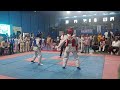 Sparring in Progress at 41st National Taekwondo Championship Lko Video Punjab Taekwondo Team Mohali