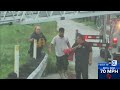 Man rescued from flood waters in Houston during Hurricane Beryl