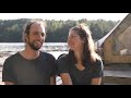Couple Living in a Tent on a Self-Built Raft - Floating Off the Grid