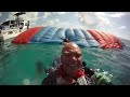 Skydiving into the Blue Hole, Belize