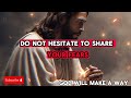 🛑God Message For You Today🙏 | gods message for me today | God says | God will make a way #godmessage