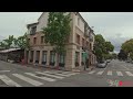 Driving in Downtown Palo Alto, California - 4K60fps