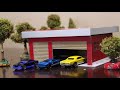 Making Old Shoe Box into Toy Car Garage