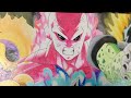 Pintando a goku y todos los villanos|Painting goku and all the villains