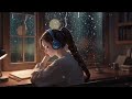The sound of rain and piano music at night, suitable for sleeping and relaxing