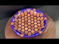 Woodturning Intricate Hexagon Pattern Creation