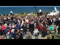 #Dday75 D Day Darlings sing to British Veterans at Arromanches Gold Beach
