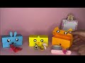 Origami paper box cat , chick and bunny | how to make