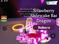 making neon strawberry shortcake bat dragon 💗