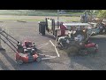 Zturn towing two 22inch mowers pt 2