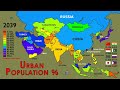 The History and Future of Urbanization in Asia (1960-2050)