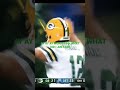 Aaron Rodgers saves the win the packers against the lions