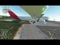 A330 Iberia livery SUPER BUTTER landing at LEBL (multi view) | #swiss001landing