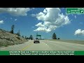 Interstate 80 West Over Donner Summit in California