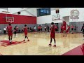 An inside look at a Houston Cougars men's basketball practice