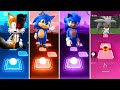 Tails Exe 🆚 Classic Sonic 🆚 Sonic The Hedgehog 🆚 Silver Sonic Who Is Win ✅◀️