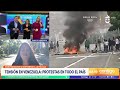 GRANDES MANIFESTACIONES: Tensión tras elecciones presidenciales en Venezuela - Contigo en la Mañana