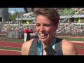 Nikki Hiltz breaks MEET RECORD in 1500m at Trials; punches ticket to Paris | NBC Sports