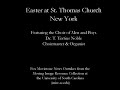 Easter 1929 at St. Thomas Church, New York with Sound