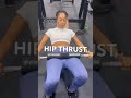 Hip thrust is a perfect choice! #fitness #hipthrusts #gym #motivation #trainerlife