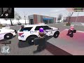 Illegal Firearm Ends In Police Chase.. Don't STOP Driving.. (Roblox)