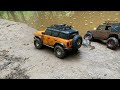 DIVE RUBICON & BRONCO with @ilman606  |  EXTREME OFF ROAD RC 1/10 #rcadventure #viral #extreme