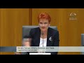 Rear Admiral Schools Pauline Hanson on Submarine Capabilities