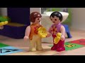 Playmobil Familie Hauser - Neues Jahr neues Glück - Riesen Brettspiel Challenges mit Anna und Lena