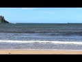 Relaxing Hanama'ulu Kaua’i Beach ocean sounds