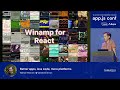 Nathan Wienert – Better apps, less code, more platforms | App.js Conf 2023