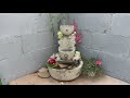 DIY Decorative waterfall. Master class.