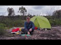 A 50 km solo hike through the Australian bush | Camping in a storm