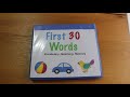 Learning First Words Binder: Speech Development