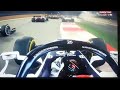 Romain Grosjean crash in Bahrein