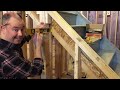 Finishing a Basement - Part 6f - Framing a Staircase