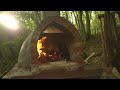7 Days Alone in the Wild: My Epic Stone Oven and Bar-Type Kitchen Design