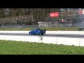 Insane dodge dakota at the 1/4 mile strip