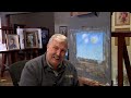 Painting Beautiful Clouds Quickly with Oils or Acylics