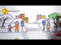 Vẽ tranh An toàn giao thông/How to Draw Traffic Safety