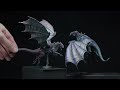 How to paint Metallic / Iridescent Dragon Wings [Warhammer]