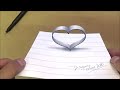 COMO DIBUJAR UN CORAZON EN 3D