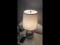 Florescent bulb makes touch lamp  turn on